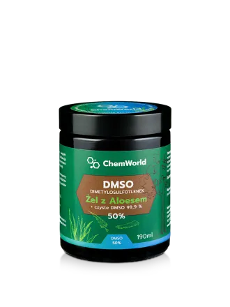 Żel DMSO 50% z Aloesem - 190 ml