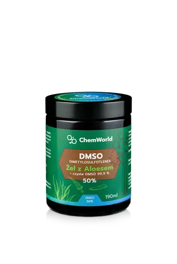 Żel DMSO 50% z Aloesem - 190 ml