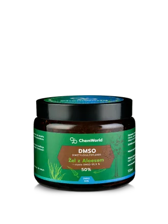 Żel DMSO 50% z Aloesem - 500 ml