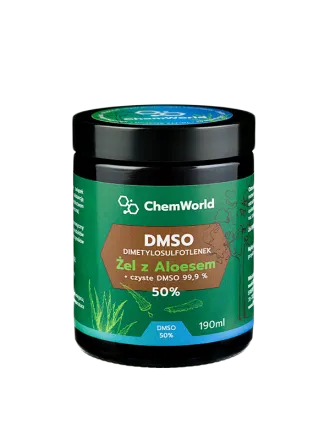 Żel DMSO 50% z Aloesem - 190 ml
